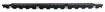 Volkswagen Rear, Center Bumper Trim-Black, Replacement REPV763501