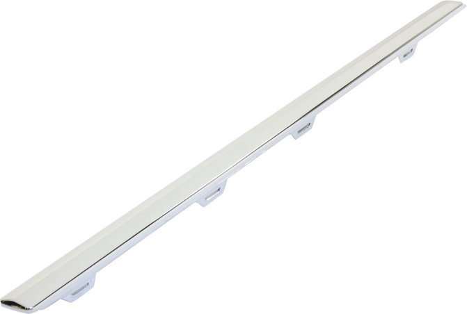 Volkswagen Rear, Driver Side Bumper Trim-Chrome | Replacement REPV763702,
