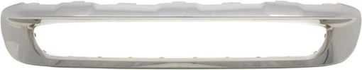 Mercedes Benz Front, Center Bumper Trim-Chrome, Plastic, Replacement RM01590003