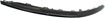 Mercedes Benz Front Bumper Trim-Black, Plastic, Replacement RM01590009