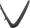 Mazda Front, Passenger Side Bumper Trim-Textured, Replacement RM01610013
