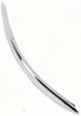 Volkswagen Front, Driver Side Bumper Trim-Chrome, Replacement V015508
