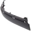 Volkswagen Front, Passenger Side Bumper Trim-Black, Replacement V016103