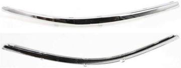 Volkswagen Front, Passenger Side Bumper Trim-Chrome, Replacement V016105