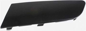 Volkswagen Front, Driver Side Bumper Trim-Black, Replacement V016108