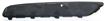 Volkswagen Front, Passenger Side Bumper Trim-Black, Replacement V016109