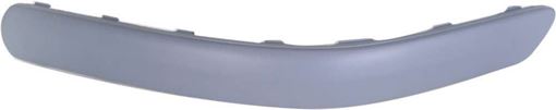 Volkswagen Rear, Passenger Side Bumper Trim-Primed, Replacement V763703