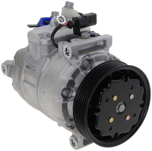 AC Compressor, A4 02-08 / A6 02-04 A/C Compressor, 6-Groove/112Mm | Replacement REPA191120