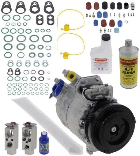 AC Compressor, X5 03-06 A/C Compressor Kit, 3.0L, From 10/02 | Replacement REPB191134