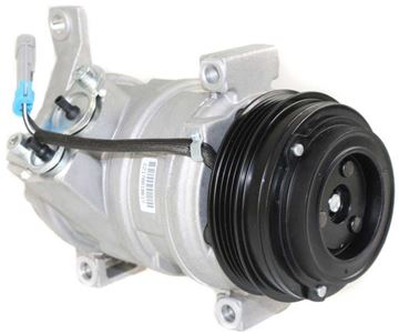 AC Compressor, Tahoe 00-09 A/C Compressor, New, 4-Groove Belt Type, V8, With Rear Air | Replacement REPC191101