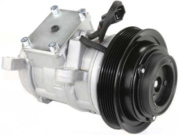 AC Compressor, Town And Country 93-95 A/C Compressor, New, 6-Groove Belt, 5.5 In. Pulley Dia., 1.43 In. Gauge Line A | Replacement REPC191102