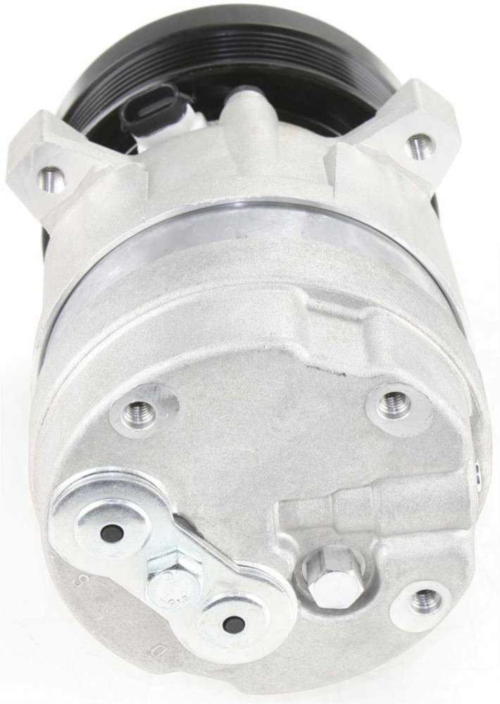 AC Compressor, S10 Pickup 98-03 A/C Compressor, New, 6-Groove Belt, 4. ...
