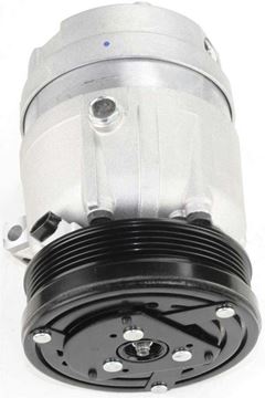 AC Compressor, Cavalier 96-02 A/C Compressor, New, 5-Groove Belt, 5 In. Pulley Dia. | Replacement REPC191110