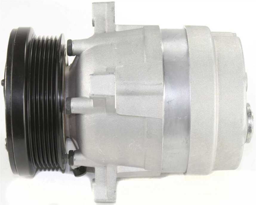 AC Compressor, S10 Pickup 94-96 A/C Compressor, New, 6-Groove Belt, 4.5 ...