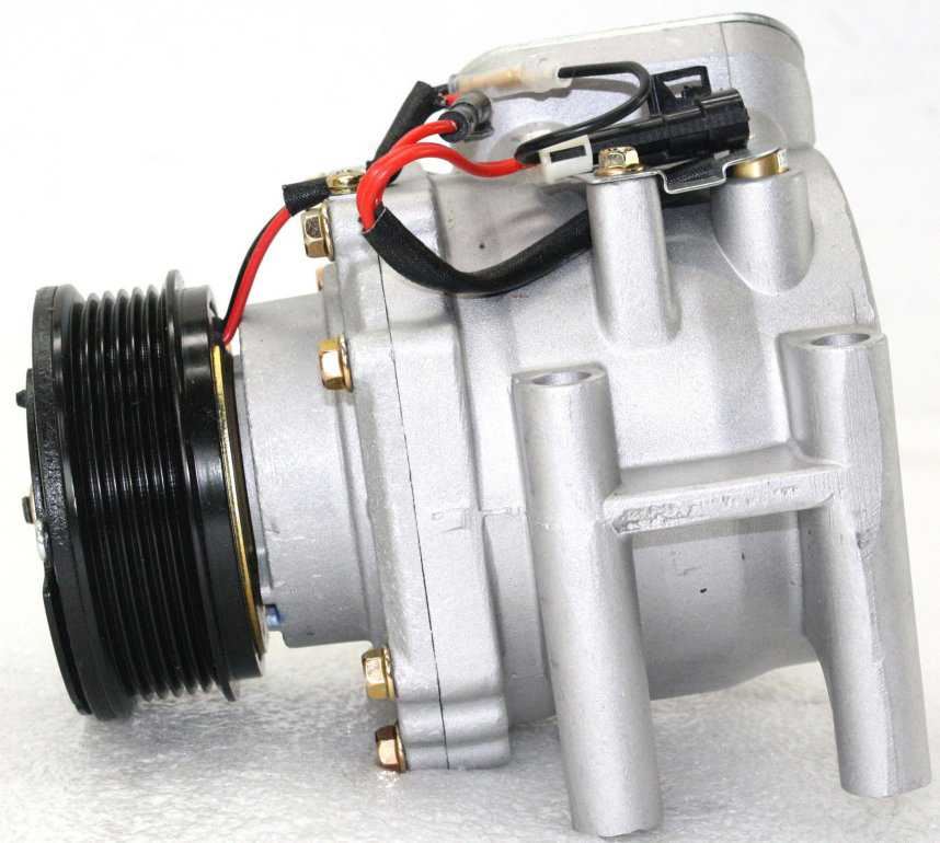 AC Compressor, Trailblazer 02-07 A/C Compressor, 6Cyl, 6-Groove ...