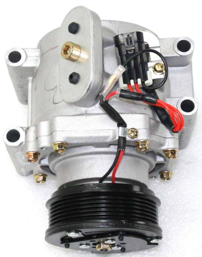 AC Compressor, Trailblazer 02-07 A/C Compressor, 6Cyl, 6-Groove ...
