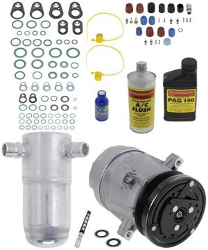 AC Compressor, Cavalier 95-02 A/C Compressor Kit, 2.2/2.3L | Replacement REPC191140