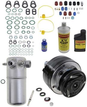 AC Compressor, Blazer / Suburban 89-91 A/C Compressor Kit, W/O Rear Air | Replacement REPC191143