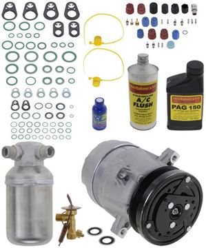 AC Compressor, Beretta/Corsica 94-96 A/C Compressor Kit, 4Cyl | Replacement REPC191160