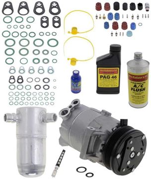 AC Compressor, Cavalier 02-04 A/C Compressor Kit, 2.2L | Replacement REPC191170