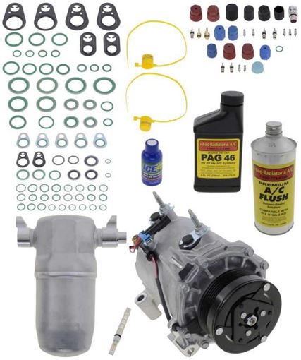 AC Compressor, Deville 00-05 A/C Compressor Kit, Excludes Limo | Replacement REPC191185