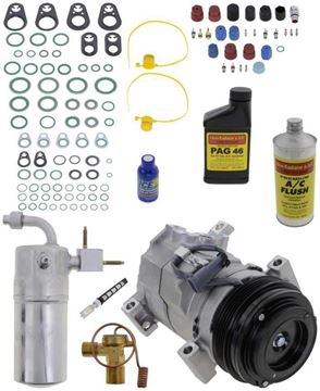 AC Compressor, Tahoe 00-01 A/C Compressor Kit, With Rear Air | Replacement REPCV191114
