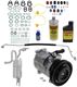 Replacement AC Compressor, Pt Cruiser 2005 A/C Compressor Kit, Non-Turbo, Denso 10S17c Type | Replacement REPCV191127