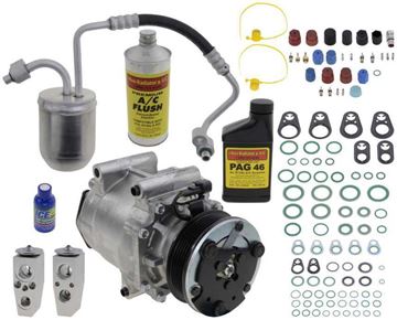 Replacement AC Compressor, Equinox 2005 A/C Compressor Kit, 3.4L, 2Nd Design Txv | Replacement REPCV191134