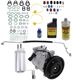 AC Compressor, Pt Cruiser 2004 A/C Compressor Kit, Non-Turbo 10S15c Type | Replacement REPCV191137