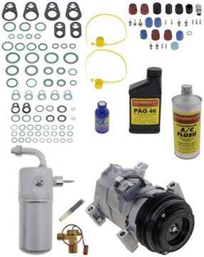 AC Compressor, Tahoe 2006 A/C Compressor Kit, With Rear Air | Replacement REPCV191157