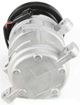 AC Compressor, Caravan 93-95 A/C Compressor, New, 1-Groove Belt, 0.5 In. Belt Width | Replacement REPD191105