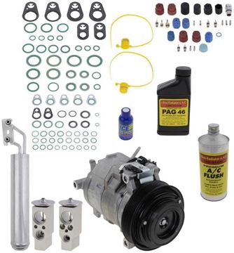 AC Compressor, Charger 07-10 A/C Compressor Kit, 3.5L Eng. | Replacement REPD191176