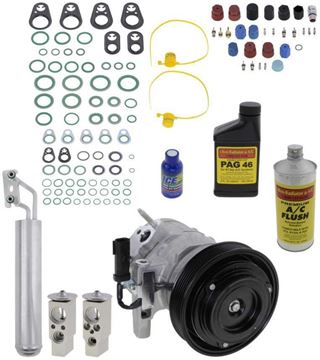 AC Compressor, Charger 05-10 A/C Compressor Kit, 2.7L, Std/Hd Cooling | Replacement REPD191180