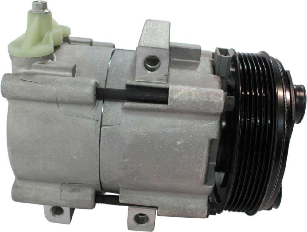 AC Compressor, F-Series Super Duty 02-07 A/C Compressor, New, 6-Groove ...