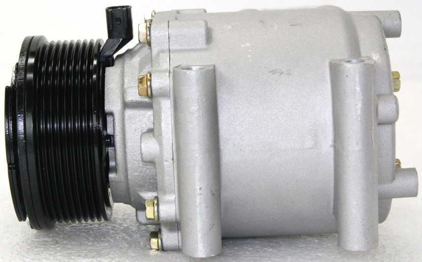 AC Compressor, Econoline Van 02-03 A/C Compressor, New, 8-Groove, 3 ...