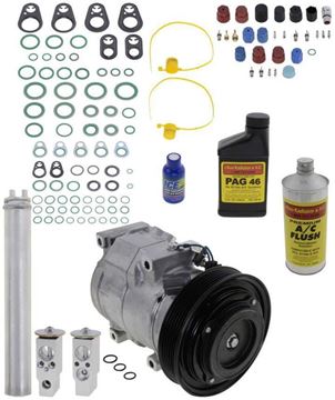 AC Compressor, Accord 03-07 A/C Compressor Kit, 3.0L, Sedan, Excludes Hybrid | Replacement REPH191131