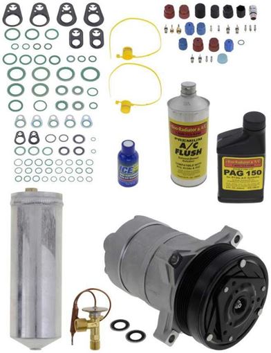 AC Compressor, Trooper 98-01 A/C Compressor Kit | Replacement REPI191105