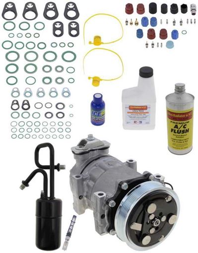 AC Compressor, Wrangler 97-98 A/C Compressor Kit, / | Replacement  REPJ191114|