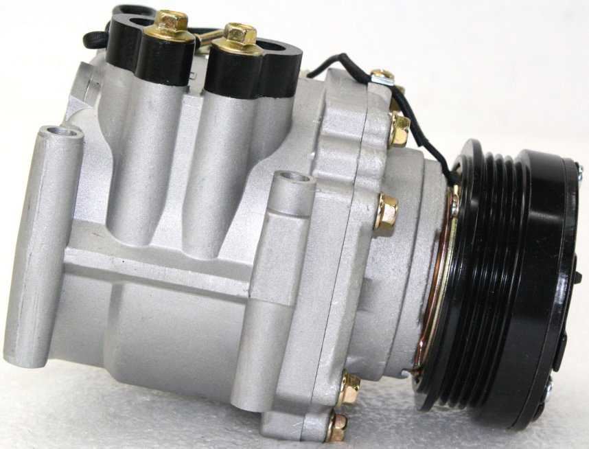 AC Compressor, Protégé 95-98 A/C Compressor, New, 4-Groove, 2.25 In ...
