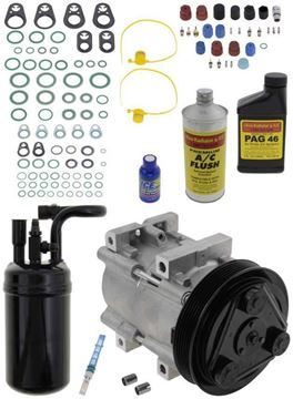 AC Compressor, B2300 1994 A/C Compressor Kit, 2.3L, With Factory R-12 System | Replacement REPM191119