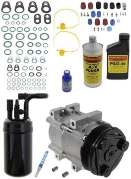 AC Compressor, B4000 1994 A/C Compressor Kit, 4.0L, With Factory R-12 System | Replacement REPM191120