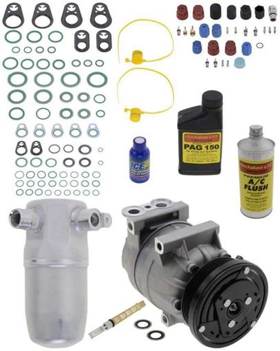 AC Compressor, Alero 02-04 A/C Compressor Kit, 3.4L | Replacement REPO191108