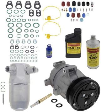 AC Compressor, Alero 00-01 A/C Compressor Kit, 4Cyl | Replacement REPO191109