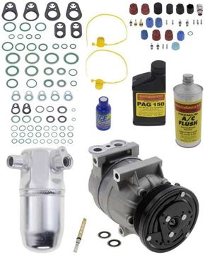 AC Compressor, Trans Sport 98-99 A/C Compressor Kit, 3.4L, W/O Rear Air | Replacement REPP191107