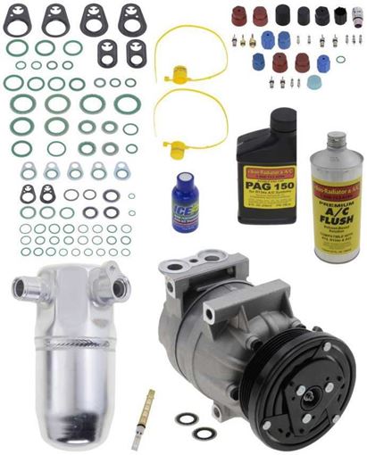 AC Compressor, Trans Sport 98-99 A/C Compressor Kit, 3.4L, W/O Rear Air | Replacement REPP191107