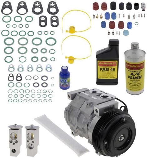 AC Compressor, Vitara 01-03 A/C Compressor Kit, V6, W/O Rear Air | Replacement REPS191103