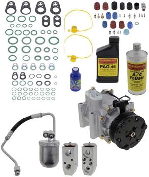 AC Compressor, Vue 2004 A/C Compressor Kit, 3.5L, W/O Temp Sensor | Replacement REPS191110