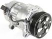 AC Compressor, Beetle 98-06 A/C Compressor, New, 6-Groove Belt | Replacement REPV191102