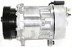 AC Compressor, Beetle 98-06 A/C Compressor, New, 6-Groove Belt | Replacement REPV191102