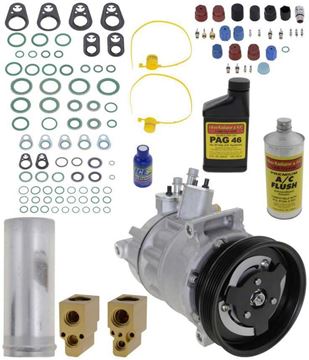 AC Compressor, Beetle 06-10 A/C Compressor Kit, 2.5L | Replacement REPV191122